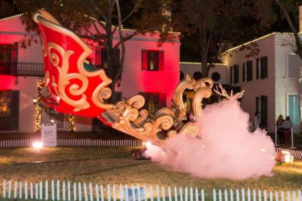 Christmas Village at Bayou Bend